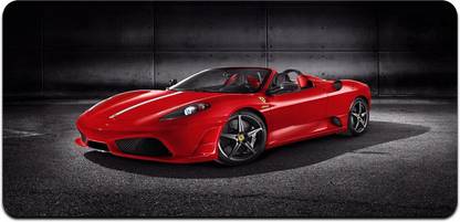Ryca Ferrari Wallpaper 3D Design High Resolution Desk Pad With Non-Slip Base For Gaming||PC||Laptop||Keyboard Non Slip Base Mousepad