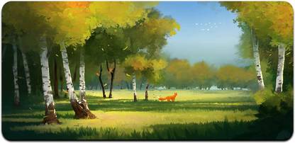 Ryca Nature Landscape Wallpaper 3D Design High Resolution Desk Pad With Non-Slip Base For Gaming||PC||Laptop||Keyboard Non Slip Base Mousepad