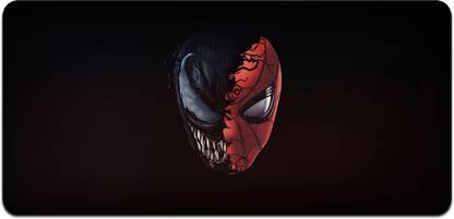 Ryca Venom Taking Over Spiderman Minimal Wallpaper 3D Design High Resolution Desk Pad With Non-Slip Base For Gaming||PC||Laptop||Keyboard Non Slip Base Mousepad