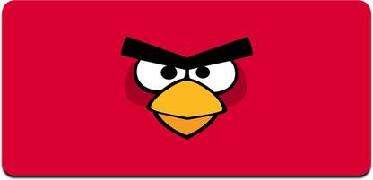 Ryca Angry Birds Wallpaper 3D Design High Resolution Desk Pad With Non-Slip Base For Gaming||PC||Laptop||Keyboard Non Slip Base Mousepad
