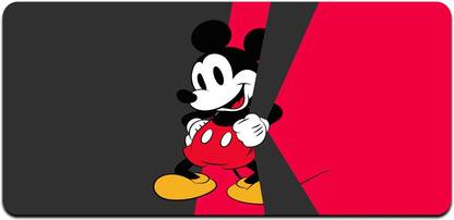 Ryca Disney Cute Mickey Mouse Wallpaper 3D Design High Resolution Desk Pad With Non-Slip Base For Gaming||PC||Laptop||Keyboard Non Slip Base Mousepad
