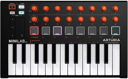 Arturia MiniLab Mki MiniLab MKII 25 Slim-key Portable USB Midi Controller Digital Portable Keyboard