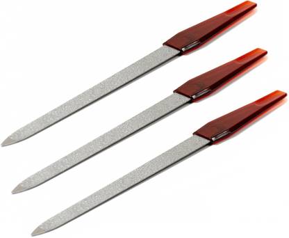 MYYNTI Manicure Pedicure 3 PCS Nail File Tools Double Sided Nail Shaper for Women