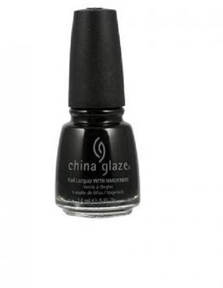 CHINA GLAZE Nail Polish, Liquid Leather Black