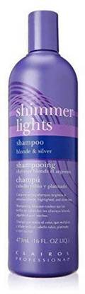 Clairol Shimmer Lights Blonde and Silver Shampoo, 475ml