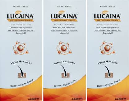 Lucaina Mild Conditioning Shampoo ( Pack Of 3*100ML)