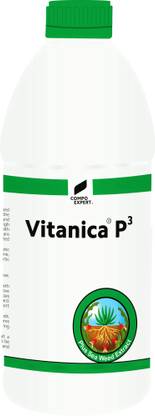 Vitanica P3 Algae (Kelp) Extract Based NPK 5-15-10 Liquid Fertilizer