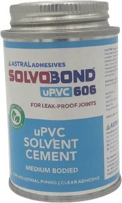 ASTRAL Solvo Bond uPVC 606 uPVC Solvent Cement 118 ml (Pack Of 1) Adhesive
