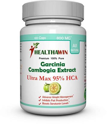 Healthawin ULTRA MAX - Pure Garcinia Cambogia Extract 95 HCA - 800 MG - 60 Capsules