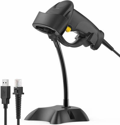 Inateck USB Barcode Scanner with Stand 1D Barcode Scanner,BCST-32 Laser Barcode Scanner