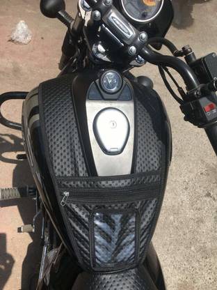 Sahara Seats SaharaSeats™ Avenger Accessories Cotton Coated Fabric (Tank Cover) Strap Bajaj Avenger 220 DTS-i Bike Tank Cover