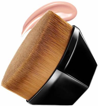 EITHEO Diamond/Petal Shaped Magic Foundation Makeup Brush with a Case, Soft and Dense Suitable for Liquid, Powder, Cream, Blush, Concealer, Wet and Dry Cosmetics (PACK OF 1)