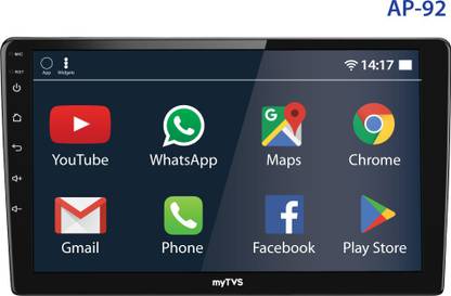 MYTVS AP-92 2GB Touch Screen Android Car Stereo MP5 Player (Android 10.1) Car Player with Navigation/GPS/WiFi/Bluetooth Full HD 1024*600P/16GB Inbuilt Memory Car Stereo