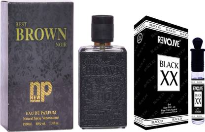 NP NEW PERFUMES BLACK NOIR PERFUME & BLACK XX ATTAR