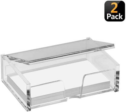 Acrio 1 Compartments Acrylic Business Desk Card