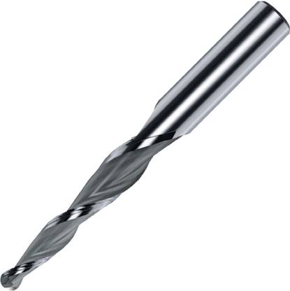 CMT 152.080.325 152 Solid Carbide Upcut 2D/3D Carving Tapered Ball Nose Spiral Bits Professional Tools||Router Bits||Drilling Bits (D-3.2mm,I-50mm,L-90mm)