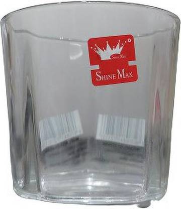 Shine Max (Pack of 6) STY 4306 Glass Set Whisky Glass