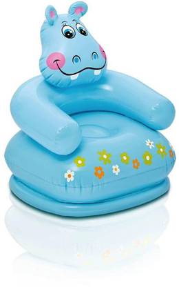 prisma collection Inflatable PVC Animal Chair Blue Inflatable Sofa/ Chair
