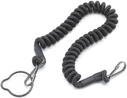 GunAlly Tactical Lanyard Telescopic Sling Pistol Hand Gun Secure Lanyard Lanyard