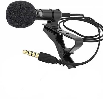 the easy shop Digital Noise Cancellation Clip Collar Mic Condenser For Youtube Video | Interviews | Lectures | News | Travel Videos Mike for Mobile Microphone