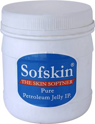 Sofskin 100% Pure White Petroleum Jelly IP - 1 Kg (New packing)