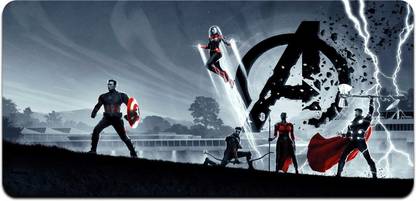 Ryca Avengers Hd Wallpapers For Laptop 3D Design High Resolution Desk Pad With Non-Slip Base For Gaming||PC||Laptop||Keyboard Non Slip Base Mousepad