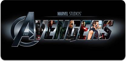 Ryca The Avengers Wallpaper 3D Design High Resolution Desk Pad With Non-Slip Base For Gaming||PC||Laptop||Keyboard Non Slip Base Mousepad