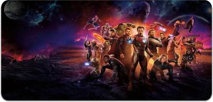 Ryca Avengers Endgame Wallpaper 3D Design High Resolution Desk Pad With Non-Slip Base For Gaming||PC||Laptop||Keyboard Non Slip Base Mousepad