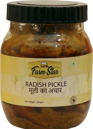 farm star RADISH PICKLE- MOOLI KA ACHAR- TASTY & TANGY PICKLE Radish Pickle