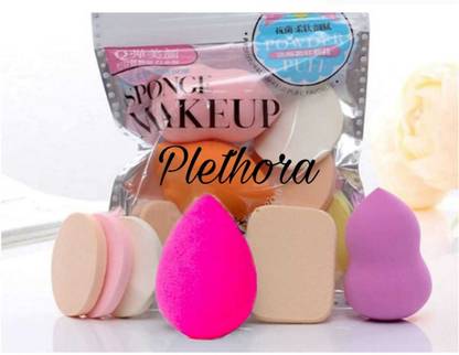 Plethora 6 in 1 Makeup Spounge Puff Set