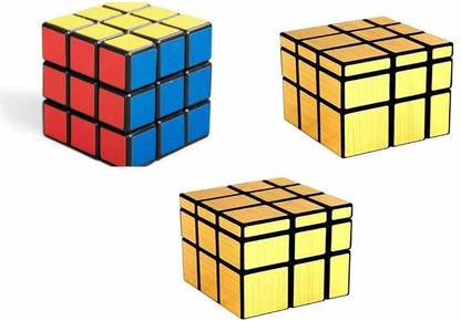 Fab 3X3 Cube Set of 1 & Mirror Cube Set of 2