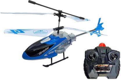 Premiumiva Velocity Mini Helicopter Remote Control mini Helicopter with Rechargeable batteries (blue)
