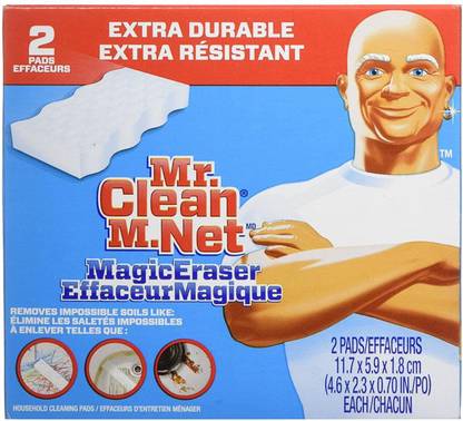 Mr. Clean Magic Eraser Extra Durable Cleaning Pads with Durafoam - 2 Count Scrub Pad