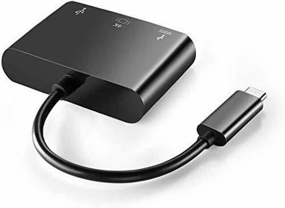 Jihaan USB C to HDMI Adapter Type C Thunderbolt 3 to HDMI USB Adapter Multiport USB C Gaming Adapter