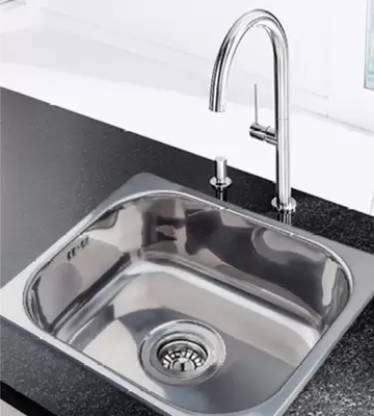Peacock king of Kitchen Sink 16 X 18 X 9 Inches Vessel Sink (Silver) Stainless Steel Single Bowl Sink best sink 18X16X8 sink Vessel Sink