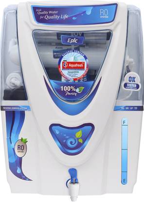 Royal Aquafresh NEW EPIC 15 L RO + UV + UF + TDS Water Purifier