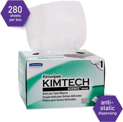 Kimberly Clark KimWipes Delicate Task Wipers- 34155 Wipes