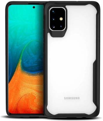 Coverfixer Back Cover for Samsung Galaxy A51 Clear Transparent Hard Plastic Case Cover