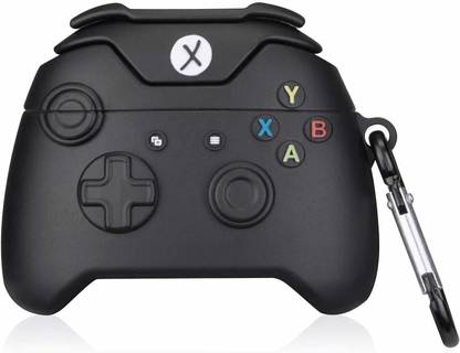 POPLA GADGET'S WORLD Pouch for Apple AirPods Pro, 3D Game Controller XBOX Case With Clip Airpods Pro Case Cover