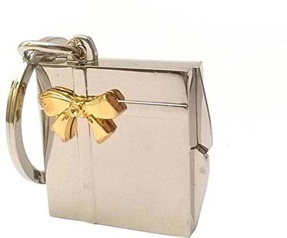 KanishkCreation Metal Photo Frame Locking Keychain for lover couple fiance girlfriend wife Key Chain