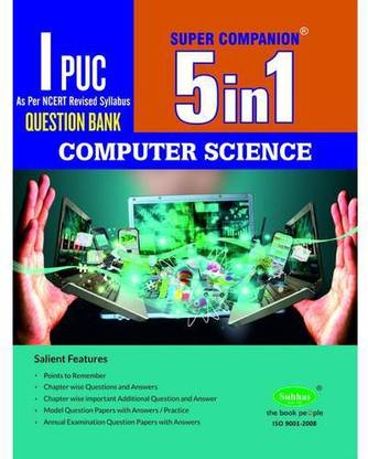 5 IN 1 1ST PU COMPUTER SCIENCE - Question Bank