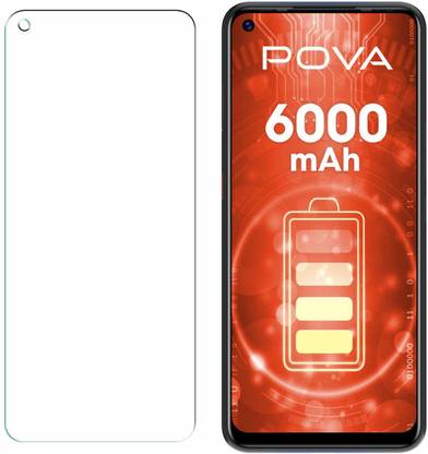 FCS Screen Guard for Anti Shock Armour Screen Protector Flexible Scratch Guard for Tecno Pova