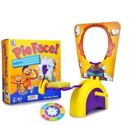 KNAFS Fun Cream Pie in The Face Game for Kids,Family,Adults,Boys,Girls,Play Chain Reaction Mode by Connecting Multiple Games.