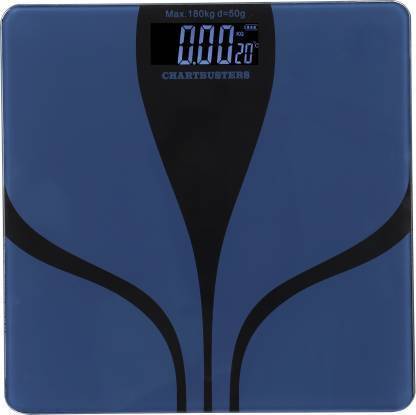 Chartbusters Electronic Digital Personal Bathroom Health Body Weighing Scale Weighing Scale