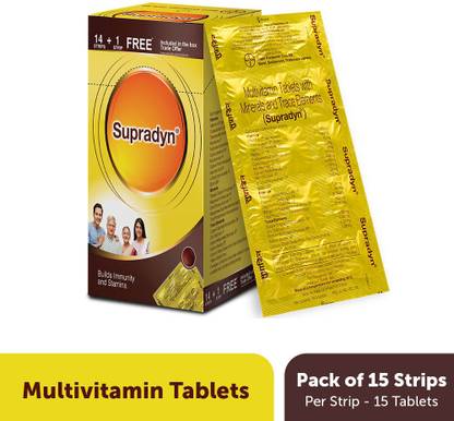 Supradyn Multivitamin with Minerals and Trace Elements Tablets