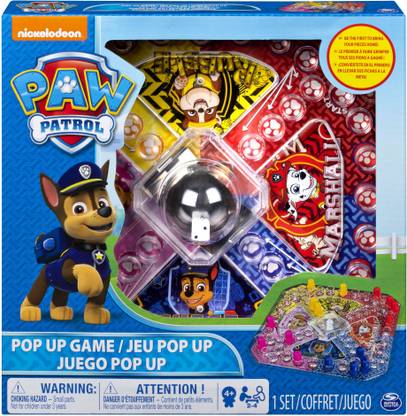 PAW PATROL Pop Up Game-6036439 Party & Fun Board Game