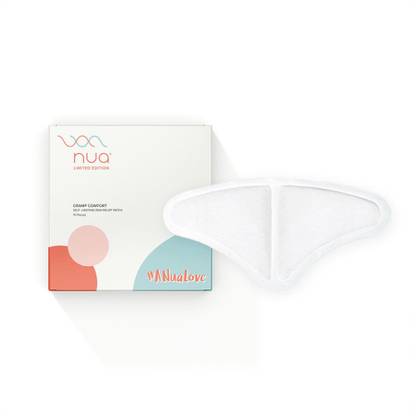 Nua Limited Edition: Cramp Comfort, self-heating pain-relief patches for period pain (pack of 10) Plaster & Patch