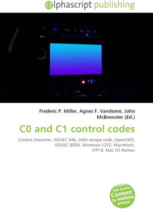 C0 and C1 control codes
