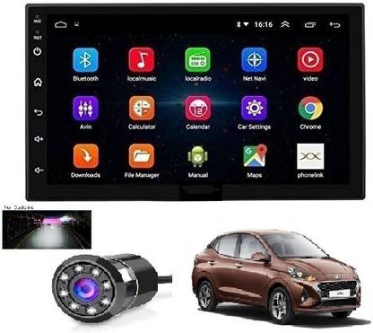 RKPSP 7Inch Android Double Din Screen and Camera For Aura (Universal) Car Stereo