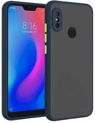 TELESHIELD Back Cover for Mi Redmi 6 pro, CAMERA PROTECTION CASE, SMOKE CASE, CAMERA LENS PROTECTOR